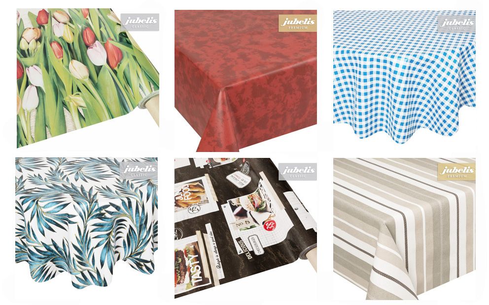 Tischdecken-Angebote für Großabnehmer direkt vom Tischwäsche-Hersteller in vielen Größen in großer Motiv- und Farbauswahl im Onlineshop kaufen